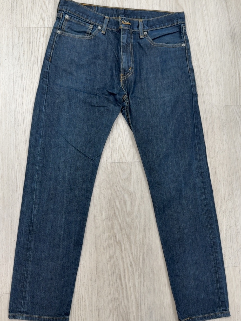 Levi's Slim Straight Dark Blue Jeans